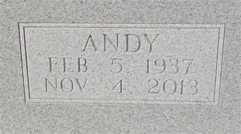 Andy Ivey 1937 2013 Find A Grave Memorial