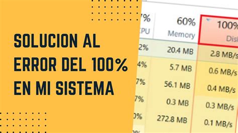 Disco Cpu O Memoria 100 De Uso Windows 10 SoluciÓn 2023 Youtube