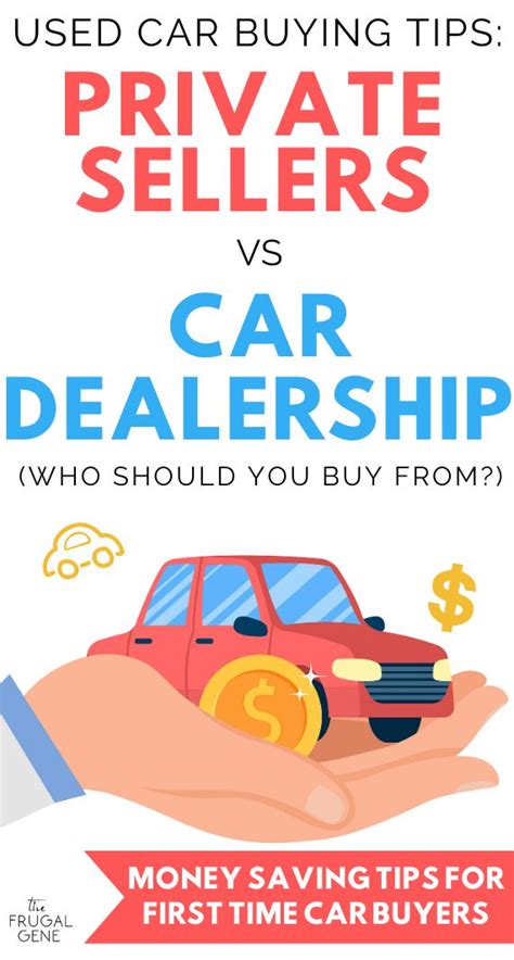 Used Car Buying Tips Should You Buy From A Private Seller Or A Car Dealer Car Buying Tips