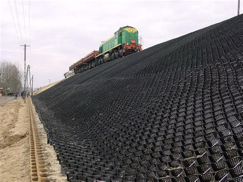 Presto Geosystems Geocells Railway Reinforcement And Erosion Control