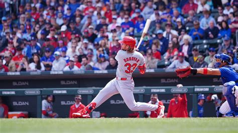 Brendan Donovan S Rbi Double To Right Field St Louis