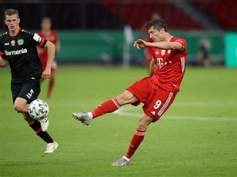 Bayer Leverkusen Bayern Monachium Gole Roberta Lewandowskiego W