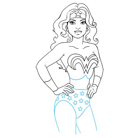 How To Draw Wonder Woman Really Easy Drawing Tutorial Wonder Woman