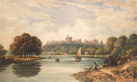 Bonhams John Varley Ows British 1778 1842 Windsor Castle