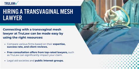 What To Know When Hiring A Transvaginal Mesh Lawyer Trulaw