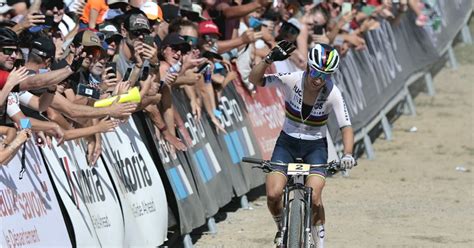 VTT Coupe Du Monde Mona Mitterwallner Gagne Aux Gets Pauline