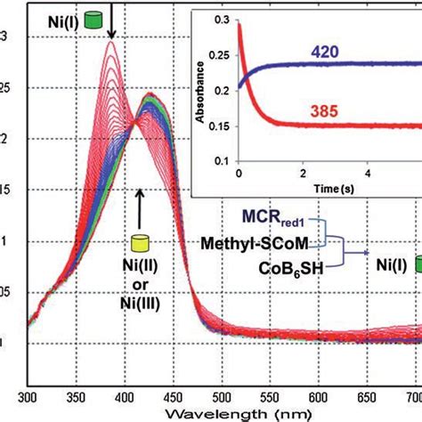 7 Uv Visible Spectra And Kinetic Traces Generated During Stopped Flow