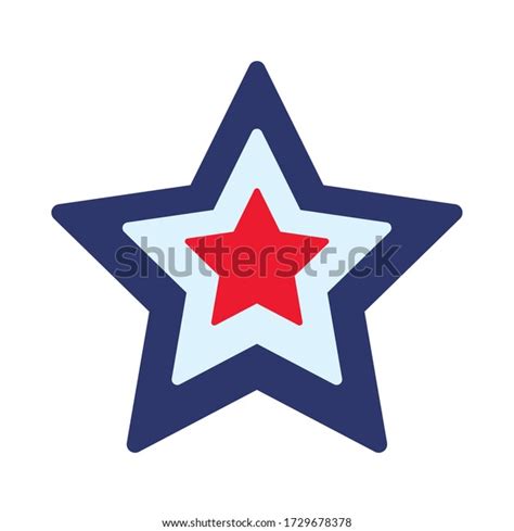 Bastille Day Concept Star France Flag Stock Vector Royalty Free