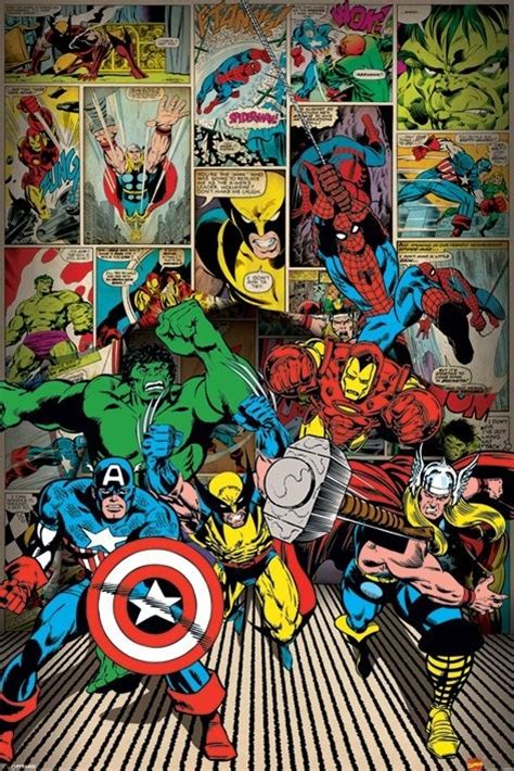 Marvel Comics Poster