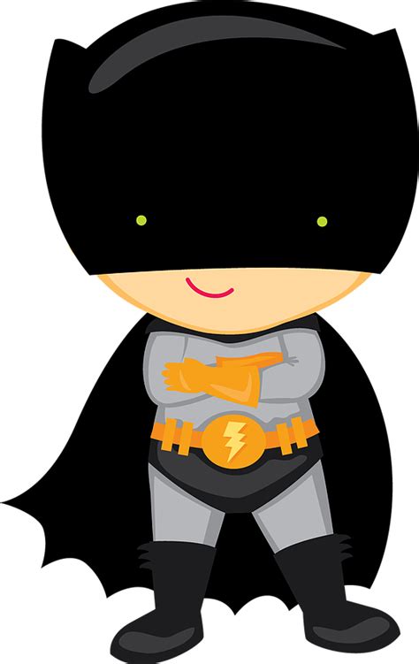 Superheroes Kids Clipart Super Heróis Cute Png Transparent Png Full