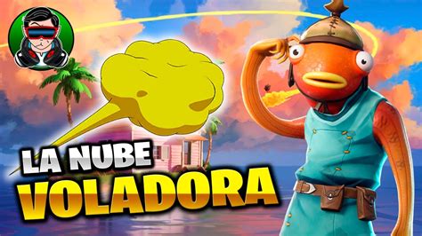 Probando La Nube Voladora De Goku Fortnite Cariyan Youtube