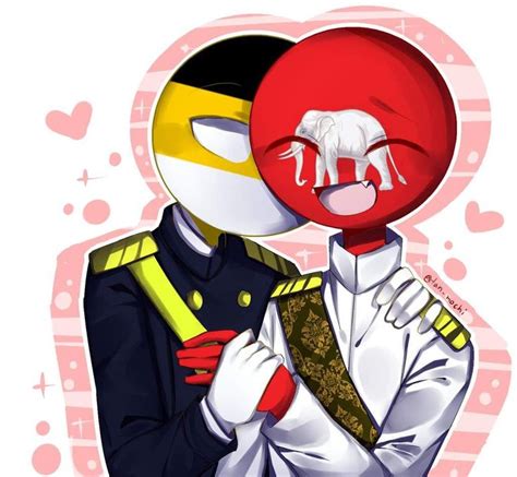 Countryhumans Photodump การออกแบบตัวละคร สัตว์ คาวาอี