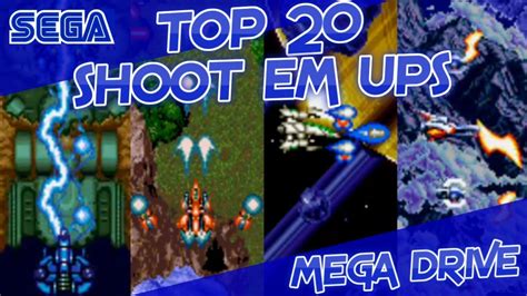 TOP BEST 20 SEGA MEGA DRIVE SEGA GENESIS SHOOT EM UP GAMES YouTube