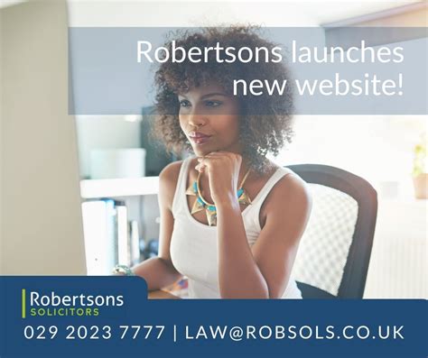 Robertsons Solicitors Launch New Website