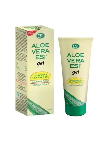 Compra Aloe Vera Gel con Arbol del Té 200 ml ESI en Solocolágenos