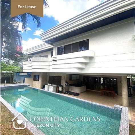 Corinthian Gardens House And Lot For Lease Quezon City Property