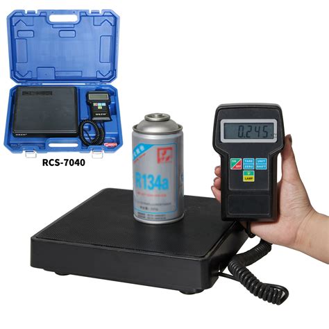 Electronic Digital Hvac Ac Refrigerant Freon Charging Weight Scale Rcs 7040high Precision