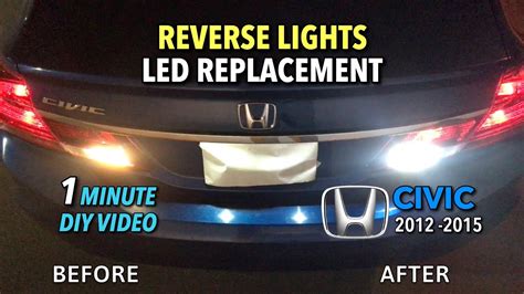 2018 Honda Civic Reverse Light Bulb Size