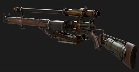 Artstation Gun 3d Model