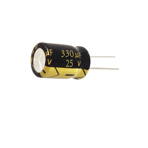 330uf 25v Aluminum Electrolytic Polar Capacitor Majju PK