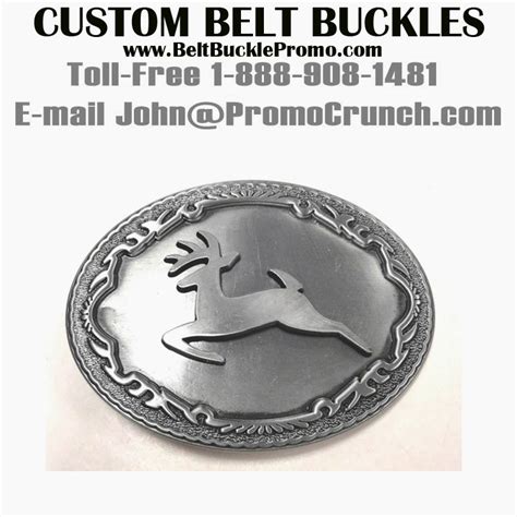 Custom Belt Buckle Promo: John Deere Belt Buckle