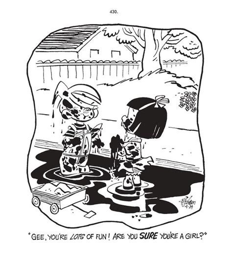 Dennis The Menace By Lee Holley In Dennis The Menace Newspaper