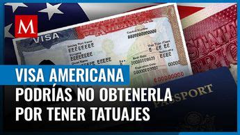 Me Pueden Rechazar La Visa Americana Si Tengo Tatuajes Grupo Milenio