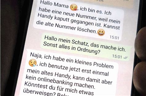 Betrugsfälle im Kreis Esslingen Enkeltrick mittels Whatsapp Kreis