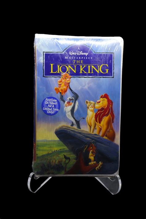 Walt Disneys Masterpiece Sealed VHS The Lion King Etsy Australia