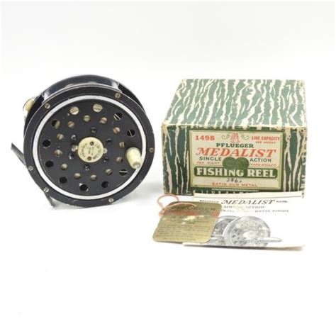 Pflueger Medalist Fly Reel Made In Usa W Box Ebay