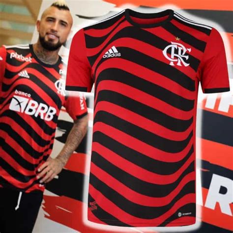 Camisa Do Flamengo III 22 Adidas Masculina Promotop