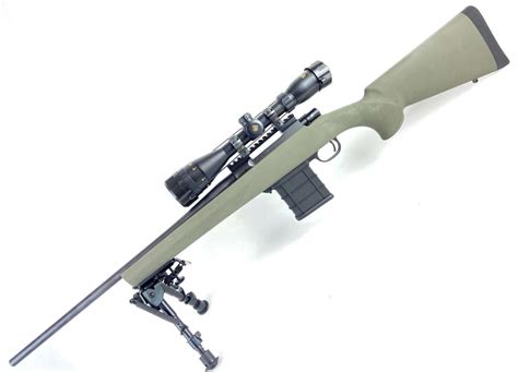 Lot Howa 1500 Bolt Action Rifle W Scope Bi Pod