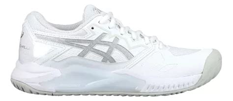 Calzado Asics Tennis Gel Challenger Mujer Blanco Env O Gratis