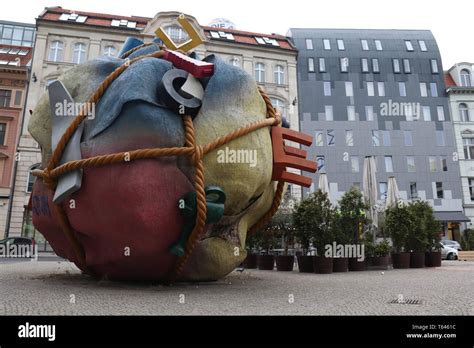House Ball Sculpture In Berlin Germany Stock Photo Alamy