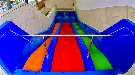 Mini Race Water Slide At AquaMagis Plettenberg YouTube