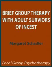 Brief Group Therapy With Adult Survivors Of Incest Pdf Brief Group