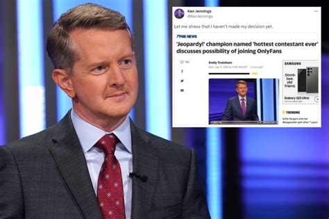 Ken Jennings Jolts Jeopardy Fans With Nsfw Joke About Joining Adult Website The Us Sun