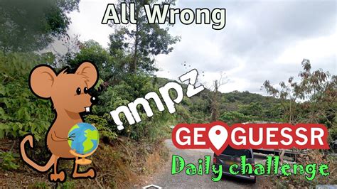 Geoguessr Daily Challenge NMPZ May Challenge How Wrong Can You Be