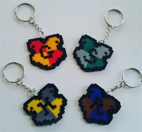 Harry Potter Hogwarts Inspired House Keychains | Etsy | Harry potter ...