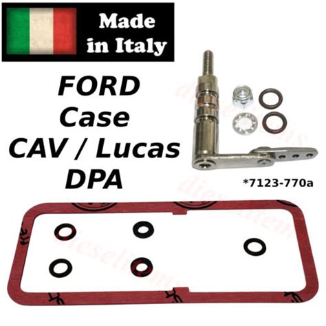 Cav Lucas Top Cover Gasket And Throttle For Ford Case Dpa Injection Pump