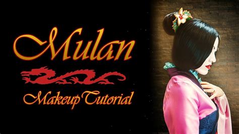 Disney Mulan Cosplay Makeup Tutorial Youtube Cosplay Makeup