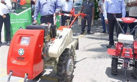 VST Tiller Tractors Launches 95 DI Ignito India S First 9 HP Electric