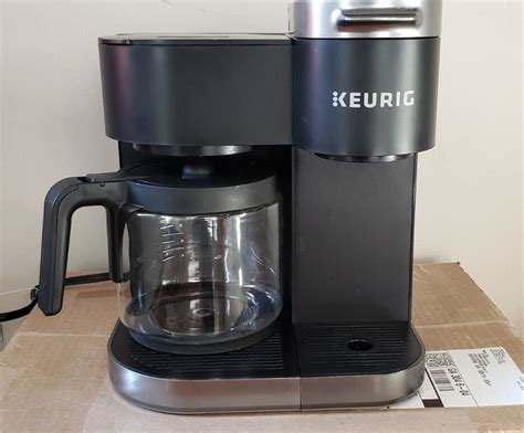 Keurig K Duo 5100 Essentials 12 Cup Coffee Maker Black Carafe Drip Tray