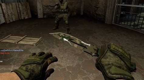 CSGO Getting Survival Knife Forest DDPAT Specialist Gloves