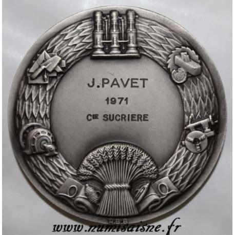 Medaille Ste Industrielle Et Commerciale De L Aisne Compagnie