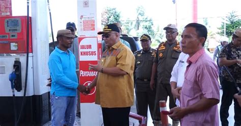 Antisipasi Antrian Bbm Gubernur Gorontalo Terbitkan Edaran Tentang