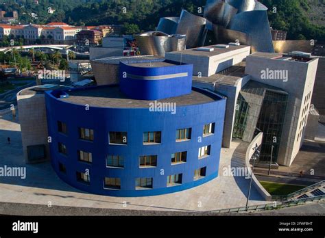 Guggenheim Museum Bilbao Aerial View Hi Res Stock Photography And