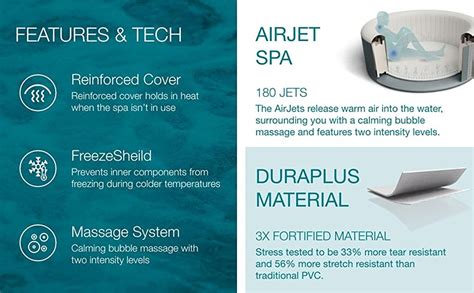 St. Moritz Hot Tub | Bestway SaluSpa | Inflatable Round Spa