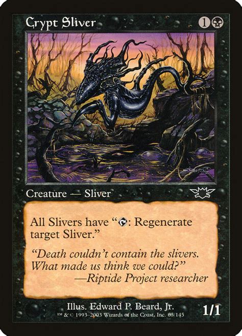 Top 10 Sliver Creatures In Magic The Gathering Hobbylark