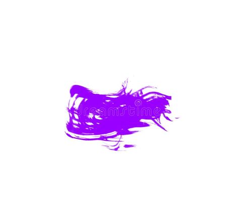 Beautiful Abstract Purple Watercolor Smear Brush Concept For Art